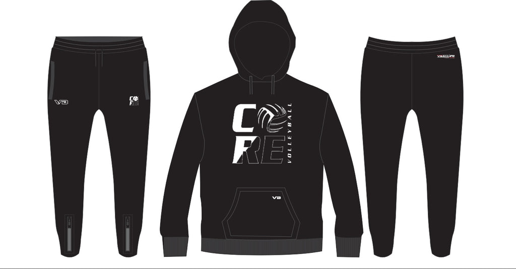 2024 CORE TEAM UNISEX HOODED SET – VBALLIFE Athletic Apparel