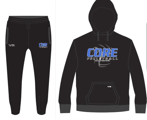 2024 CORE BLUE TEAM UNISEX HOODED SET