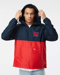 Mendham Lightweight Quarter-Zip Windbreaker Pullover Jacket