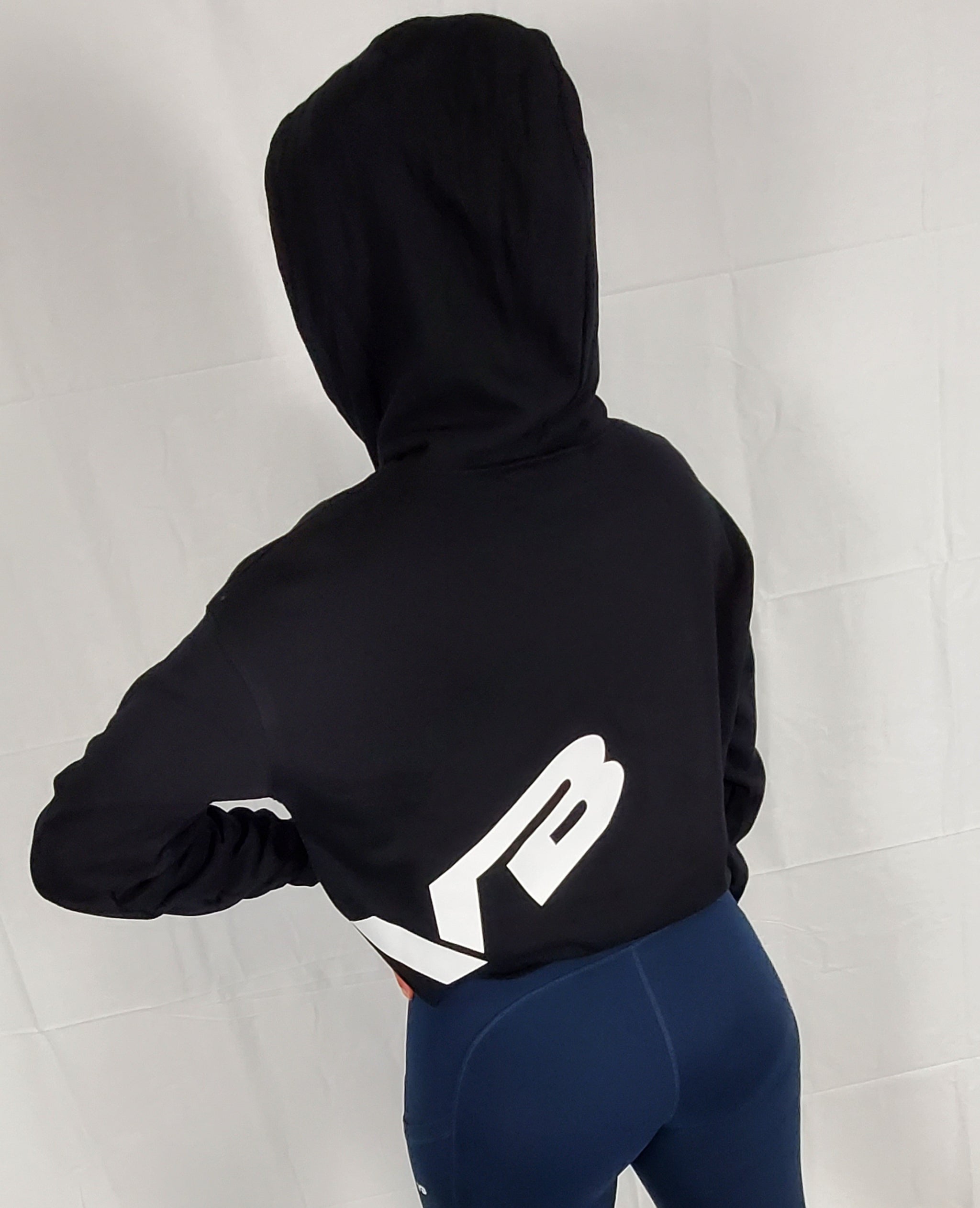 VBALLIFE CROPPED FLEECE HOODIE