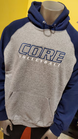 CORE Colorblocked Hooded Sweatshirt