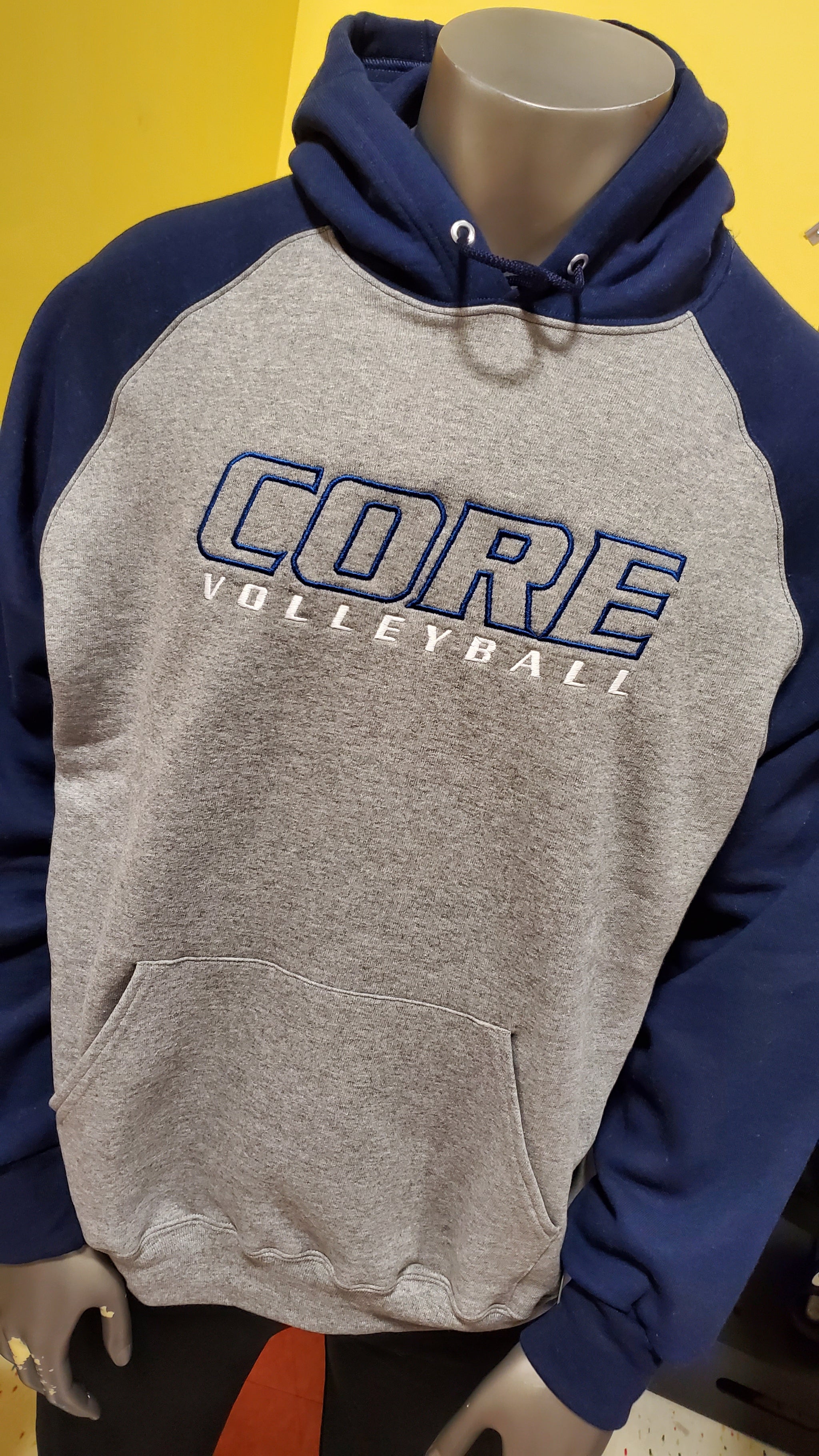 CORE Colorblocked Hooded Sweatshirt