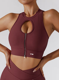 VB Premium Ribbed V Cut Yoga Short Set