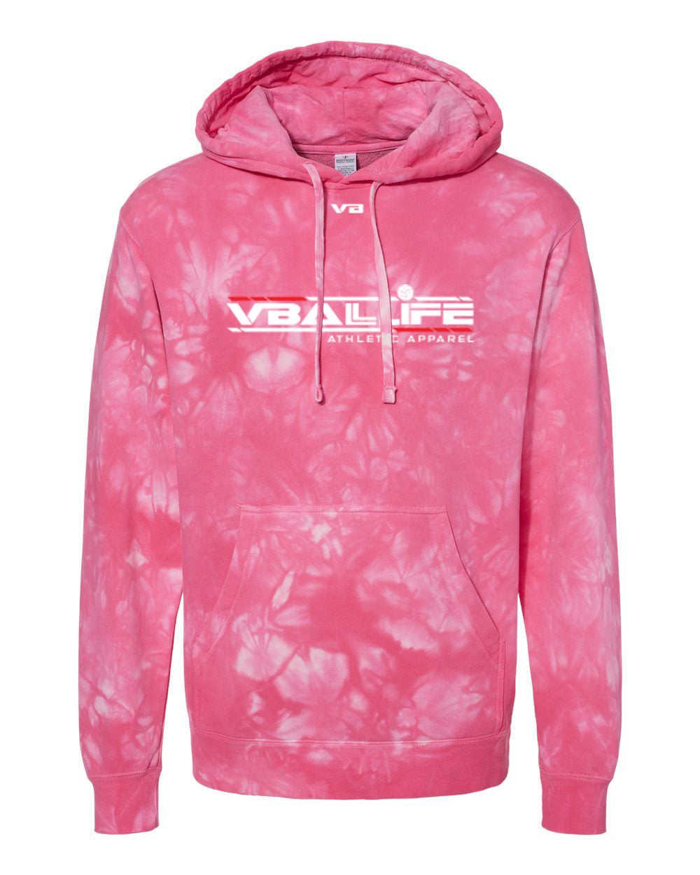 VBALLIFE Tie-Dye Hooded Sweatshirt