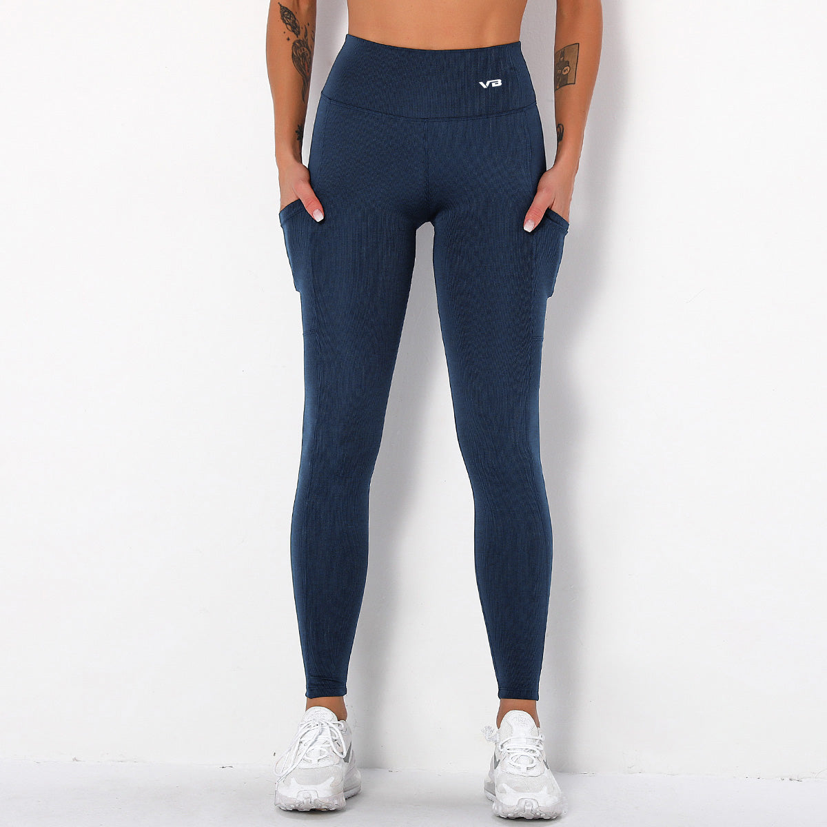 VBALLIFE Petite Workout Premium Leggings with seamless stipes styles