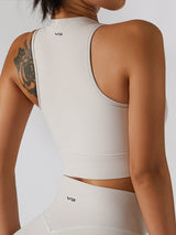 VB Premium Ribbed V Cut Yoga Short Set