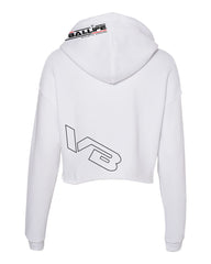 VB Cropped Fleece Hoodie