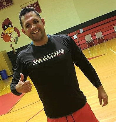 Vballife customer Jeffrey from Passaic.  Awesome Jersey, Great material, feels good while playing, light and dryfit tech.  AWESOME!!!